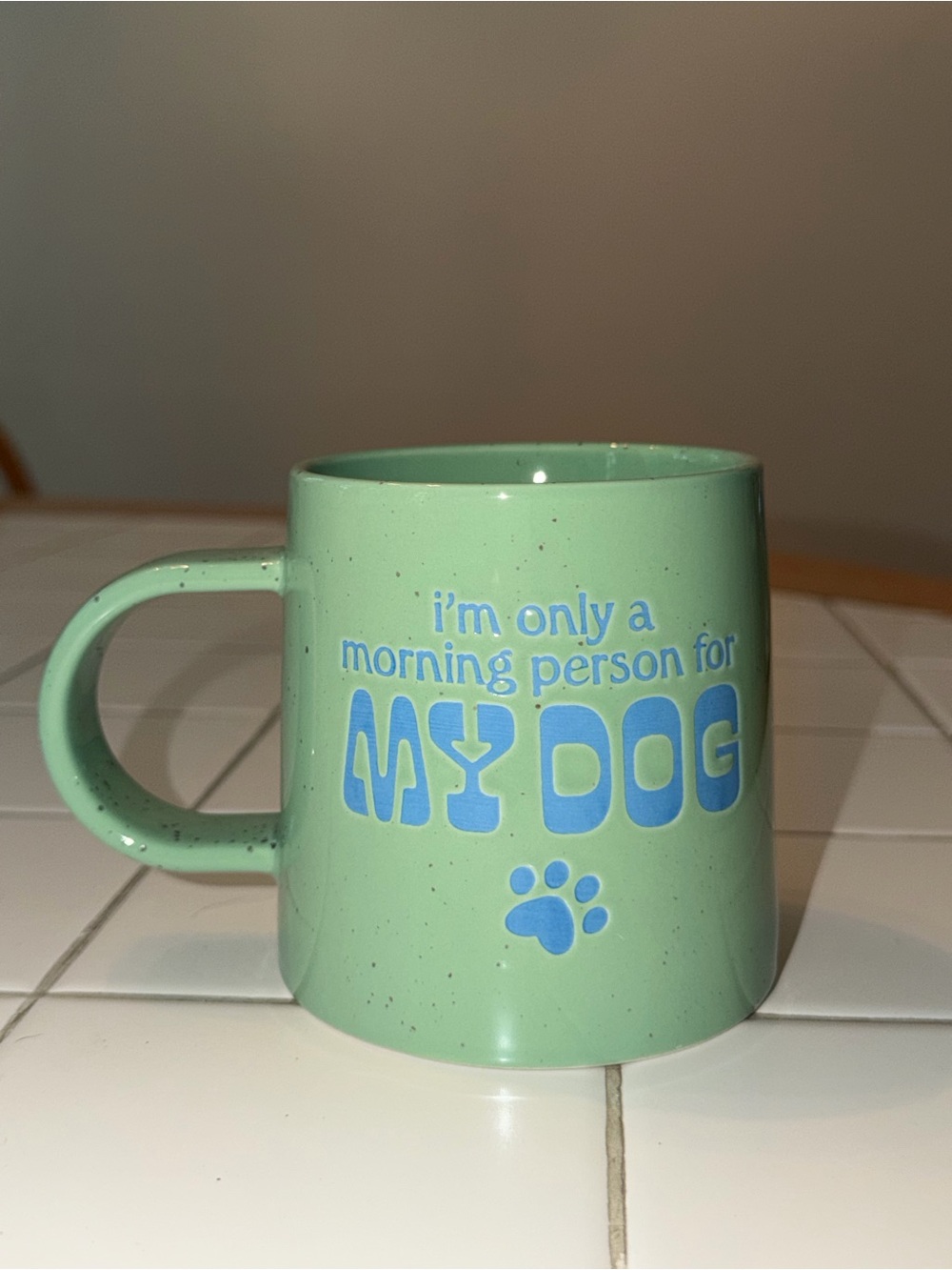 Morning person Dog Lover Mug coffee cup drink host travel tea gifts holiday work